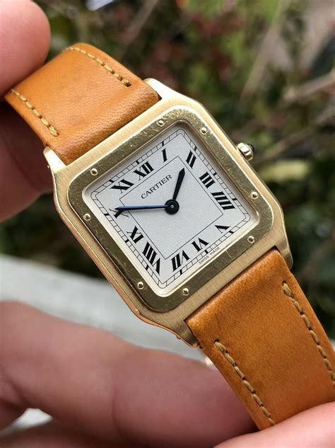 cartier santos 100 gold replica|cartier santos dumont ultra thin.